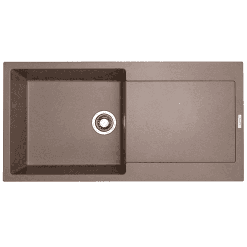 River Range - Hudson - Fossil Inset Single Bowl Granite Sink 1000 x 500mm