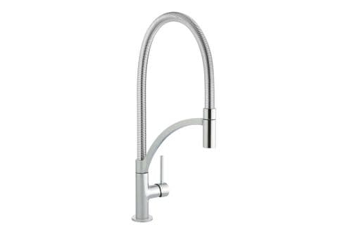 River - Single Leaver Mixer Tap - Lede - Brushed Steel