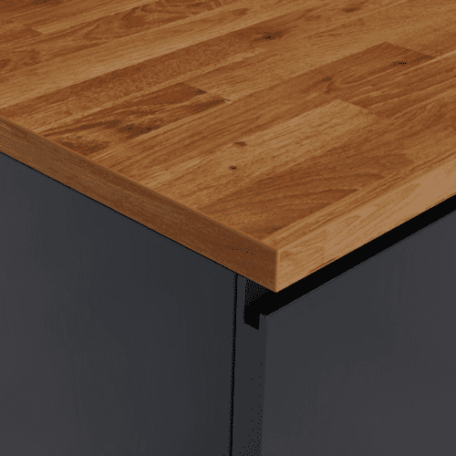 Senses 23mm Square Edge Laminate Worktops - Colmar Oak - Dogal