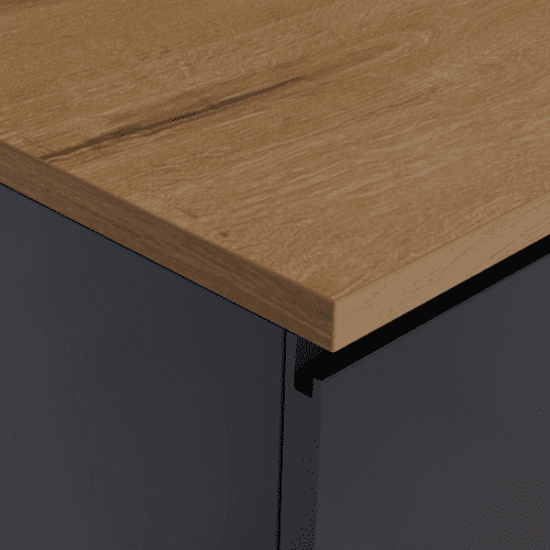 Senses 23mm Square Edge Laminate Worktops - Pembrey Oak - Kavir