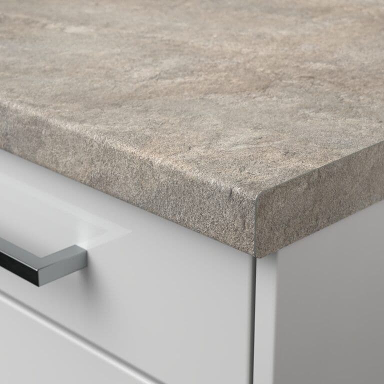 Senses Postformed Laminate 38mm Worktops - Salto Rock - Italian Stone