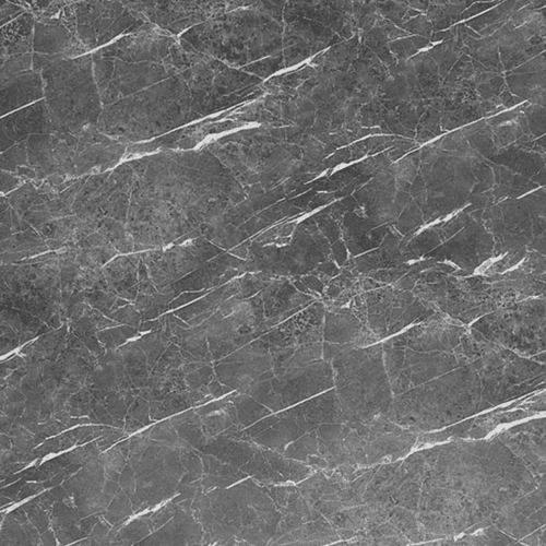 Spectra Curved 40mm Laminate Worktop - Stormy Marble - Stone