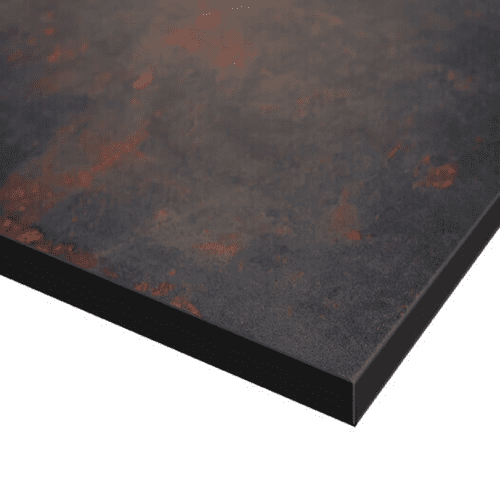 Spectra Solid Laminate 12mm Worktops - Copper Stone - Black Core - Matt