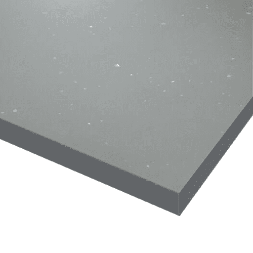 Spectra Solid Laminate 12mm Worktops - Storm Quartz - Dark Grey Core - Matt