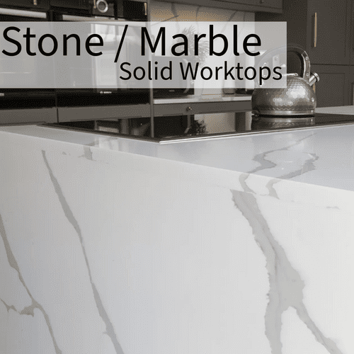 Stone/Marble Effect Solid Surface Worktops