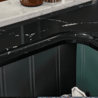 Strata Quartz Worksurface - Arabieto Noir