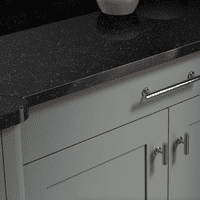 Strata Quartz Worksurface - Ebony