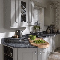 Strata Quartz Worksurface - Silver Waves