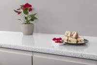 Tandem 40mm - Snow Spark Worktops - Quartz