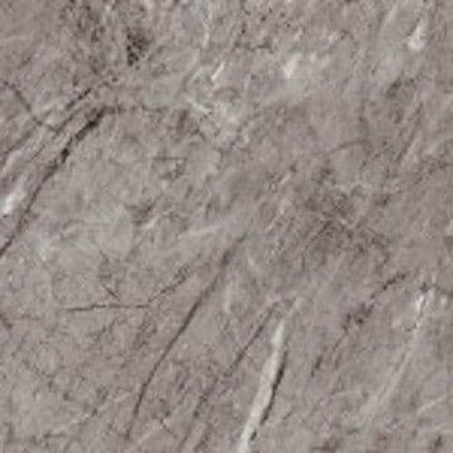 TopShape 3.6m Square Edged Laminate Worktops - Silverback Marble Gloss 25mm