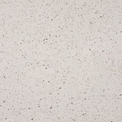 TopShape 4m Square Edged Laminate Worktops - White Quartz 25mm