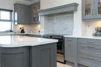TopShape Carrera Marble Gloss Custom Small Upto 1800 x 650mm (Shaped Top)