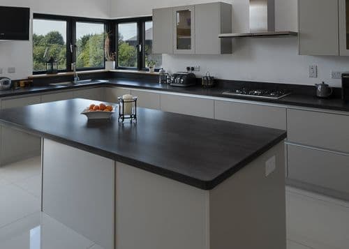 TopShape Dusky Black Custom Medium Upto 2000 x 1200mm (Square Top)