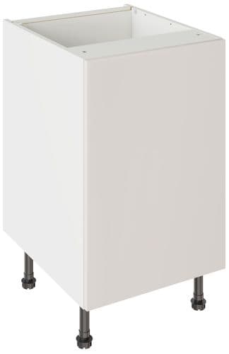 Value Slab Matt 500 Base Kitchen Cabinet  - Light Grey - Flatpack - FKKV4103