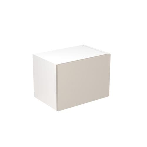Value Slab Matt 500 Bridging Wall Kitchen Cabinet  - Light Grey - Flatpack - FKKV4118
