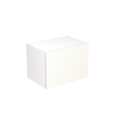 Value Slab Matt 500 Bridging Wall Kitchen Cabinet - Snow White - Flatpack - FKKV4018