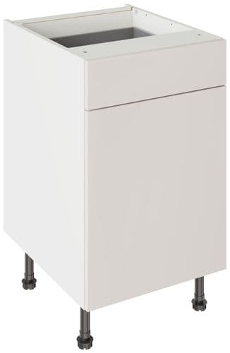 Value Slab Matt 500 Drawerline Base Kitchen Cabinet - Light Grey - Flatpack - FKKV4177
