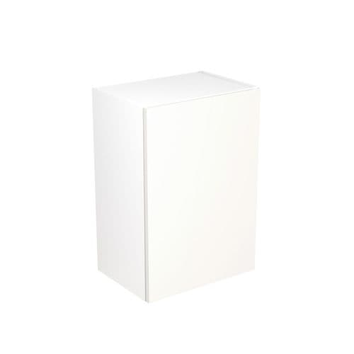 Value Slab Matt 500 Wall Kitchen Cabinet  - Snow White - Flatpack - FKKV4013