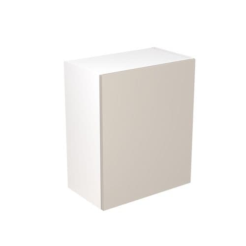 Value Slab Matt 600 Wall Kitchen Cabinet  - Light Grey - Flatpack - FKKV4114