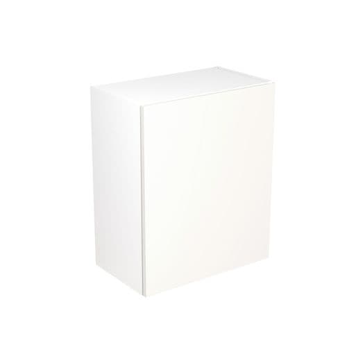 Value Slab Matt 600 Wall Kitchen Cabinet - Snow White - Flatpack - FKKV4014