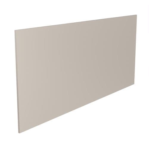 Value Slab Matt 900 Breakfast Bar Back Panel  - Light Grey - FKKV4146