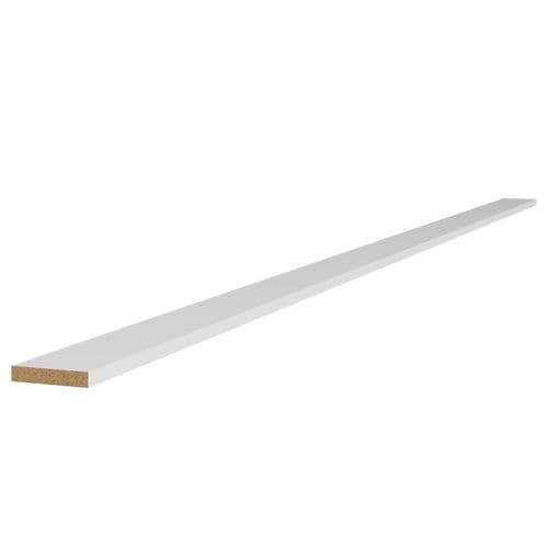 Value Slab Matt Capping Rail - Snow White - FKKV4082