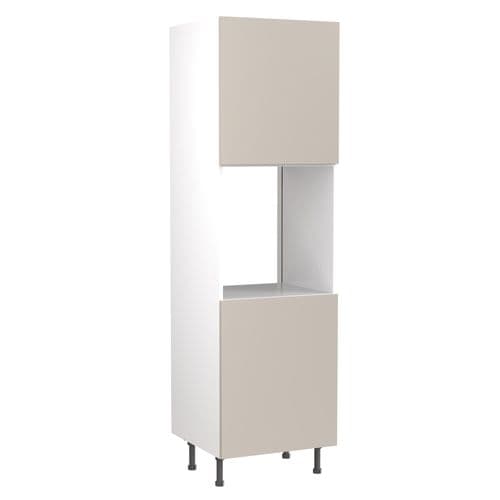 Value Slab Matt Single Oven Housing - Light Grey - Flatpack - FKKV4131
