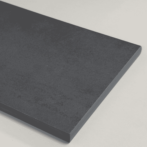 Zenith 12mm Compact Laminate Worktops - Corroda - Real Material - Dark Grey Core