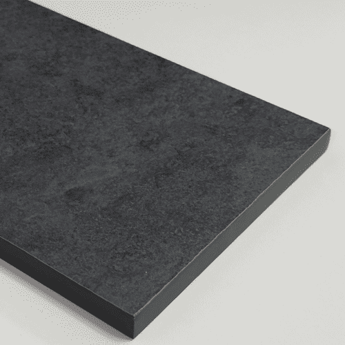 Zenith 12mm Compact Laminate Worktops - Magma - Roche - Black Core