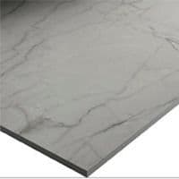 Zenith 12mm Compact Laminate Worktops - Marmo Grigio - Extra Matt - Dark Grey Core