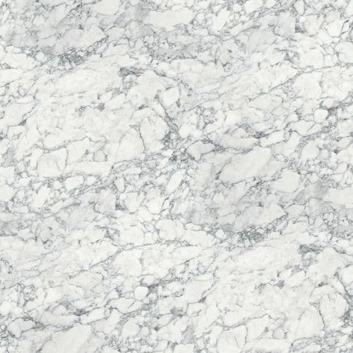 Zenith 12mm Compact Laminate Worktops - Torrano Marble - Extra Matt - Warm White Core