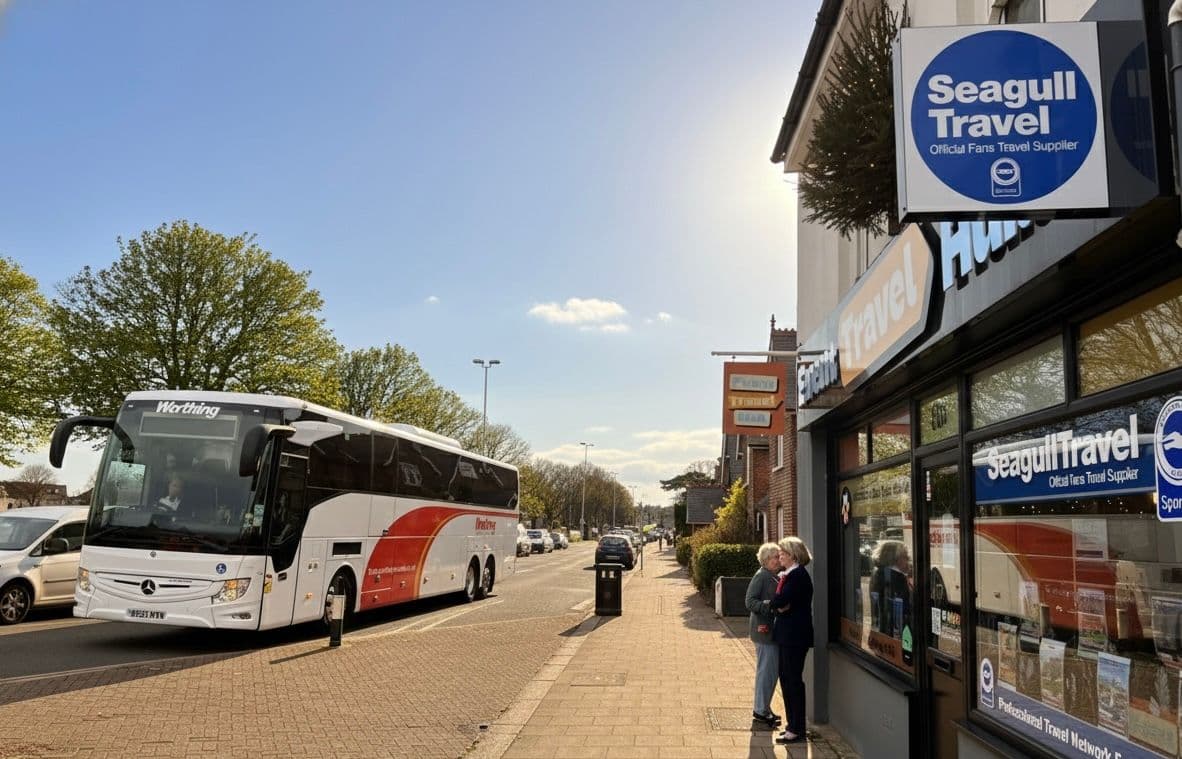 Sussex Coach Trips 2026: West & East Sussex Pickups Now Booking