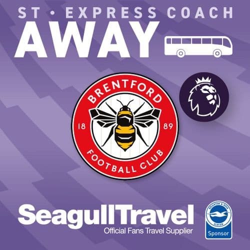 BHAFC vs Brentford FC - 21/02/26 - Saturday - Away - 15:00 Kick Off