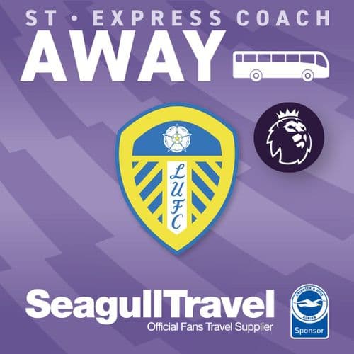 BHAFC vs Leeds United - Elland Road - Away -