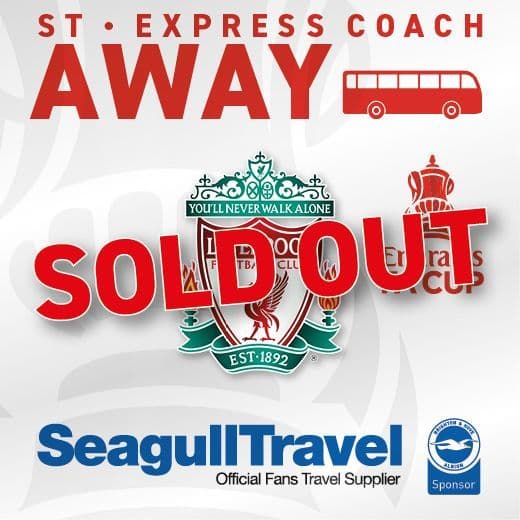 BHAFC vs Liverpool FC - FA CUP 4th Round - Away