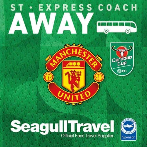 BHAFC vs Manchester United FC - 16/09/26 - Away Travel
