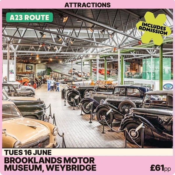 Brooklands Motor Museum Weybridge-Tuesday 16th June