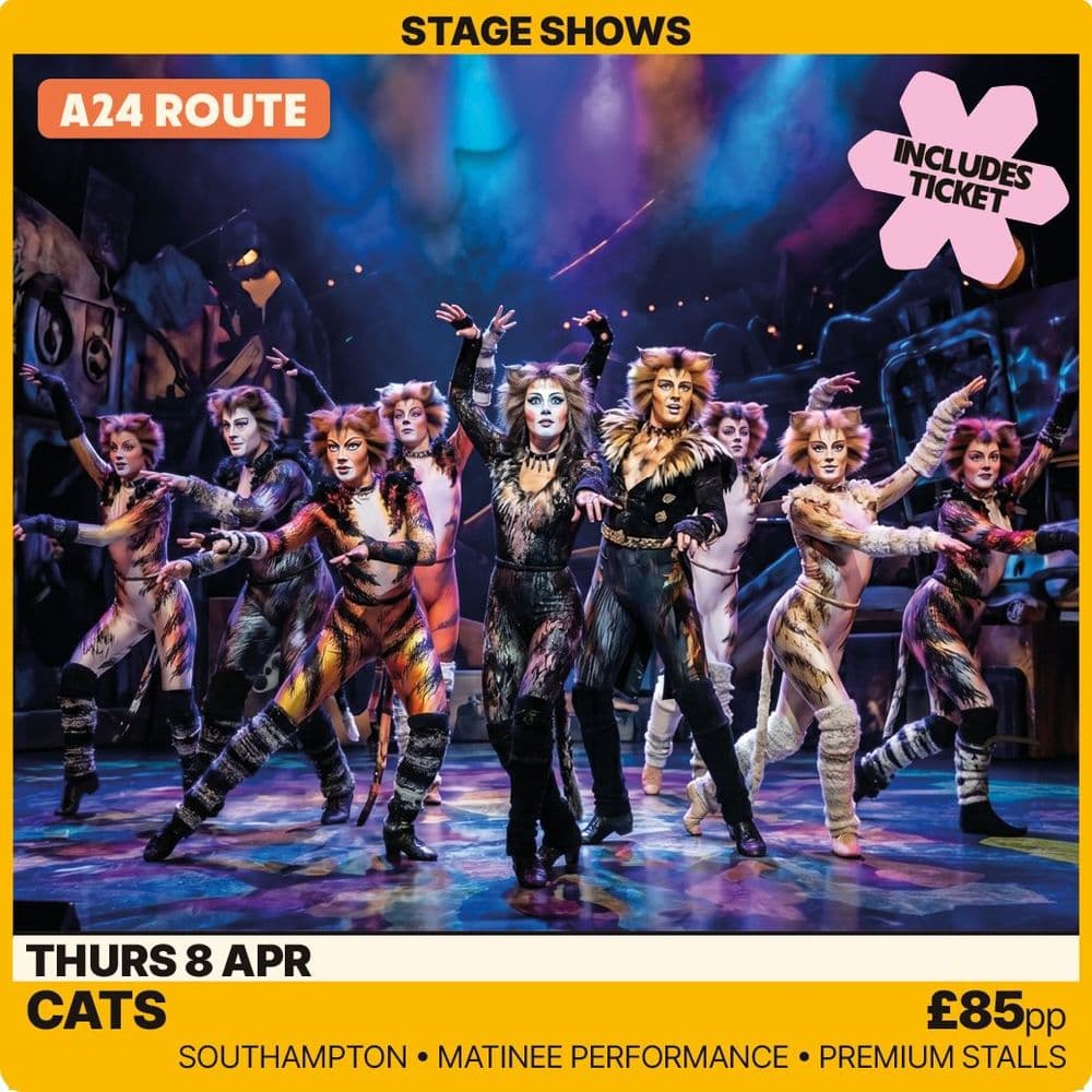 CATS (Southampton) – Thursday 8th April 2027 | A24 Route)