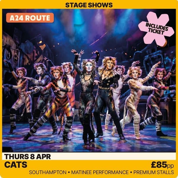 CATS (Southampton) – Thursday 8th April 2027 | A24 Route)