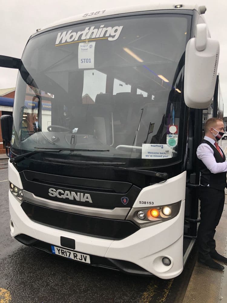 Coach express service to the Amex - Austria vs Norway Friday 15th July ...