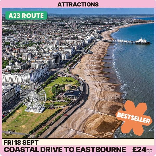 Coastal Drive to Eastbourne - Fri 18th Sept- A23