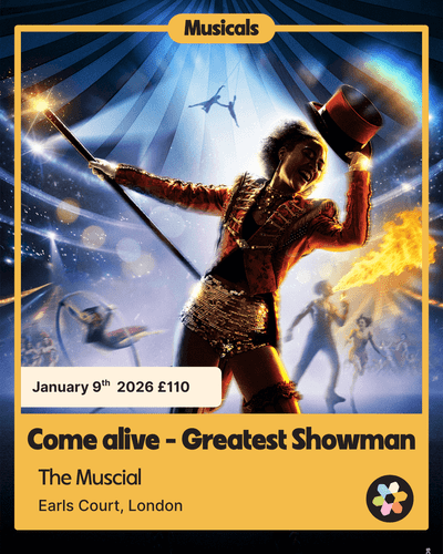 Excursion - Come Alive - The Greatest Showman Circus Spectacular - January 9th - Matinee Performance