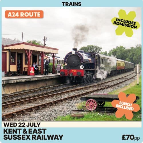 Kent & East Sussex Railway -Wednesday 22nd July- A24 Route