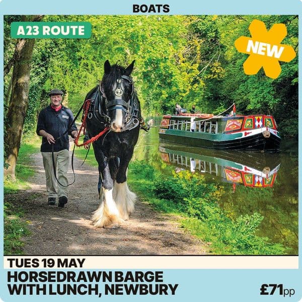 Kintbury Lock Horsedrawn Barge with Ploughman's Lunch -Tuesday 19th May