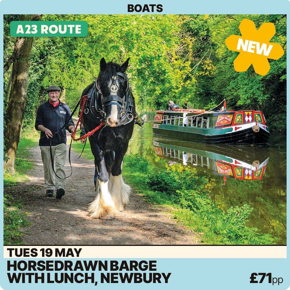 Kintbury Lock Horsedrawn Barge with Ploughman's Lunch -Tuesday 19th May