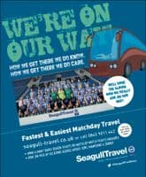 Matchday Bus 24-25 half travel season from Arsenal @ home, final 10 home PL matches-pay for 9