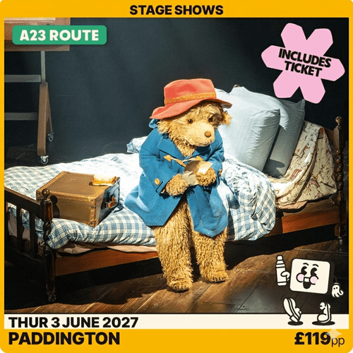 Paddington Theatre Trip by Coach - A23 - 3rd June 2027
