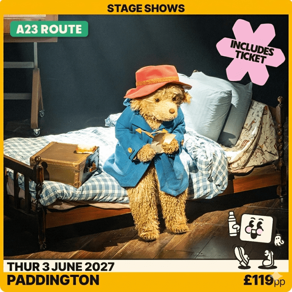 Paddington Theatre Trip by Coach - A23 - 3rd June 2027