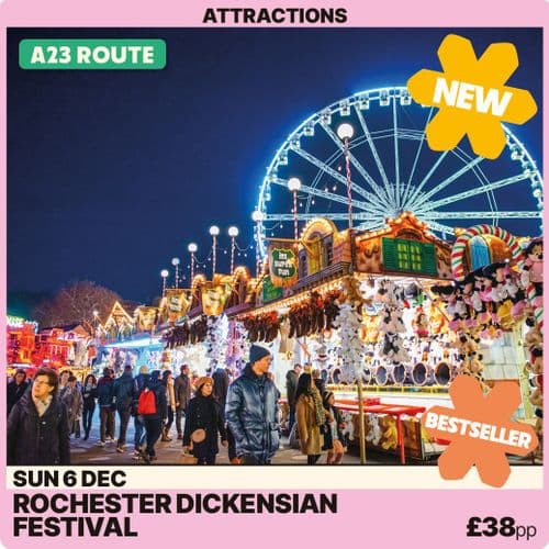 Rochester Dickensian Christmas Festival - Sun 6th Dec