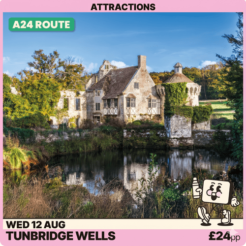 Royal Tunbridge Wells Half-Day Trip - Wed 12th Aug - A24
